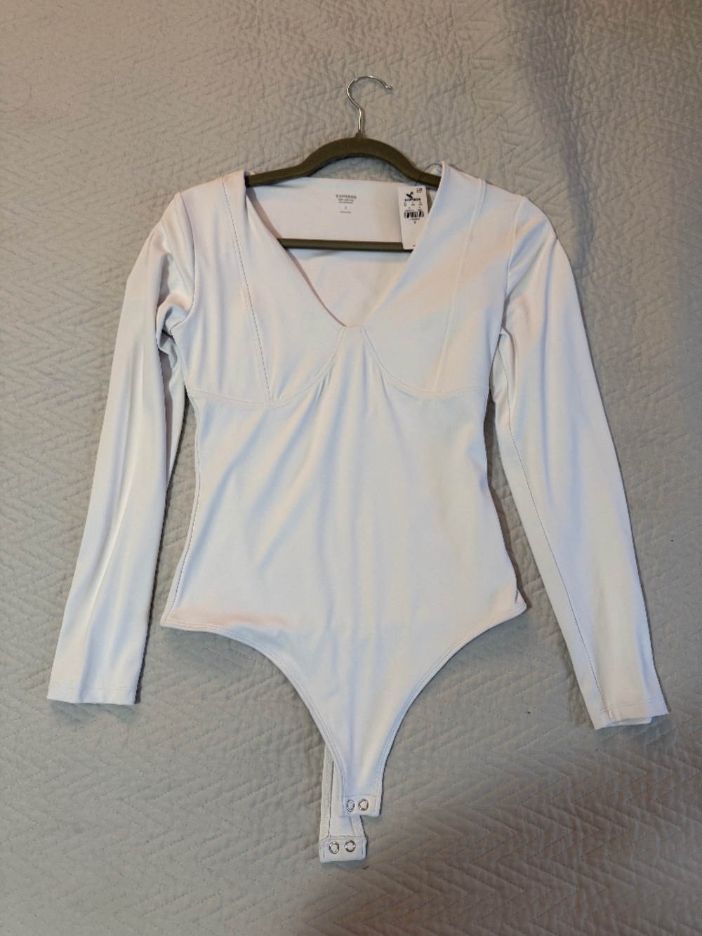 Express White Bodysuit